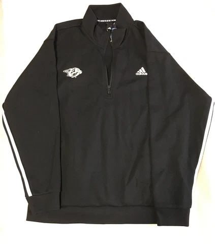 Nashville Predators Adidas Quarter Zip Sweater (L) Cover