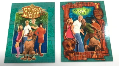 2002 Inkworks Scooby Doo Movie 1 Trading Card Lot of 2 Promo Card SDi + SD3 - Image 1 of 2