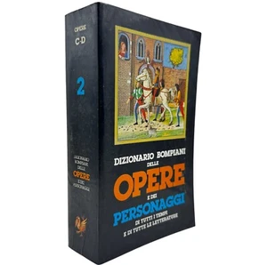 Dizionario Bompiani delle Opere e dei Personaggi Volume 2 C-D Letteratura - Foto 1 di 6