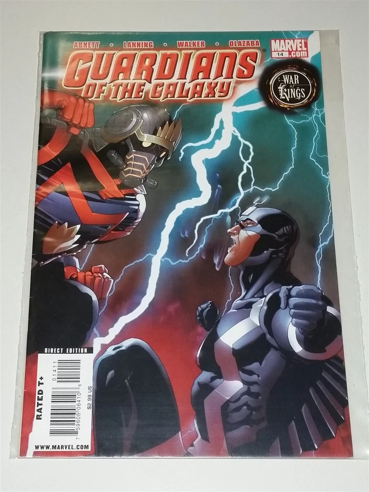 GUARDIANS OF THE GALAXY #14 JULY 2009 MARVEL WAR OF KINGS COMICS < - Изображение 1 из 1