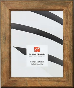 Arthur Picture Frame, 13 X 19 Inch, Brown Barnwood - Picture 1 of 6