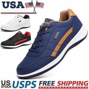 Para hombres Zapatos Atléticos Aire Libre Correr Moda Informal Caminar Tenis Gimnasio Tenis Tenis Tenis - Imagen 1 de 28