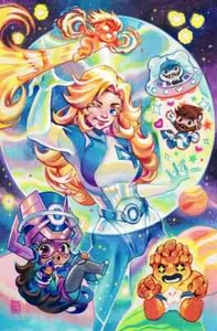 MARVEL RIVALS #1 VIRGIN RIAN GONZALES C2E2 EXCLUSIVE ITS JEFF INVISIBLE WOMAN - Picture 1 of 1
