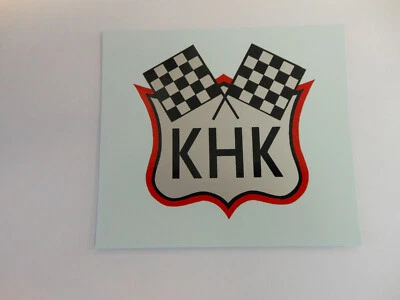  全新 1954 - 1956 Harley KHK Sportster 油箱贴花 62535-54 水滑梯 — 第 1/2 张图片