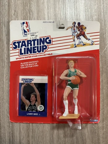 1988 Larry Bird Celtics Kenner NBA Starting Lineup Action Figure Factory Sealed Cover
