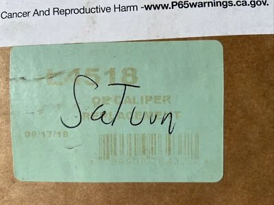 Pinza de freno L4518 91-02 pasajero delantero derecho lado derecho para Saturn SL2 SL1 Foto 1 de 4