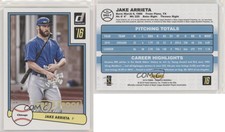 2016 Panini Donruss 1982 Design Press Proof Gold /49 Jake Arrieta #D82-7