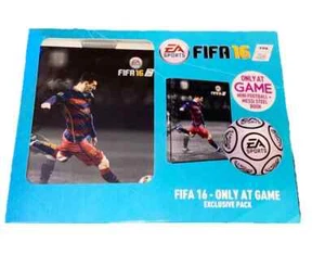 Fifa 16 Mini Football + Messi Steelbook Set Ex-Display - Picture 1 of 2