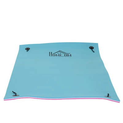 UIRIO 10'x5' Floating Pad Swim Water Mat for Boating Lake Pool 3-Layer XPE Foam Raft