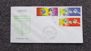 TOGO SCOTT 500 TO 505 UNADDRESSED FDC (2) INTERNATIONAL QUIET SUN YEAR MNH 1964 - Picture 1 of 2