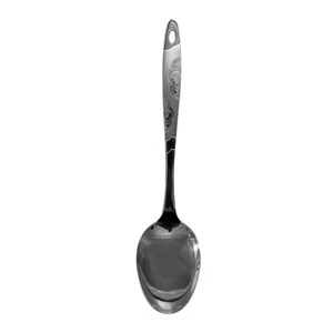 Cuchara para servir buffet y basting de acero inoxidable de 12-1/2"" - Imagen 1 de 3