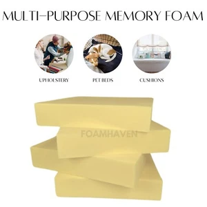Cuscino Sedile Memory Foam Premium Cuscini Cuccia per Cani Animali Domestici Supporto Ortopedico - Foto 1 di 6