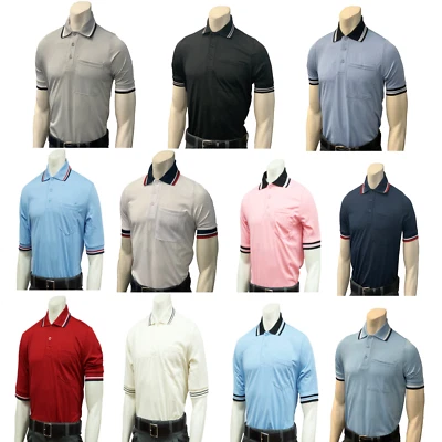 SMITTY | BBS-307 | Baseball Softball Umpire Shirt | BODY FLEX Short Sleeve