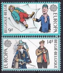 Belgium 1981 Yvert #2006/07 Europe CEPT MNH VF - Picture 1 of 1