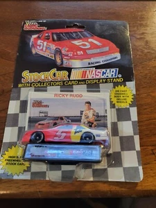 1992 RICKY RUDD # 5 STOCK CAR NASCAR MIT SAMMLERKARTE UND STÄNDER - Bild 1 von 1