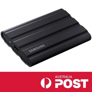 Samsung Portable SSD T7 Shield 1TB Black USB 3.2 for Mac and Windows - Picture 1 of 5