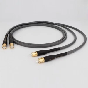 Pair 8N OCC Copper HiFi Audio RCA Cable Line Signal Interconnect Wire Cord - Picture 1 of 7