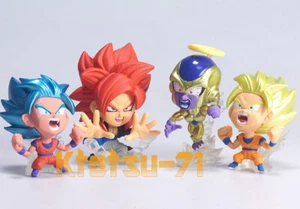 Dragon Ball Super Warrior Capsule Figura 01 BANDAI Gashapon 4 tipos Figura Set - Imagen 1 de 9