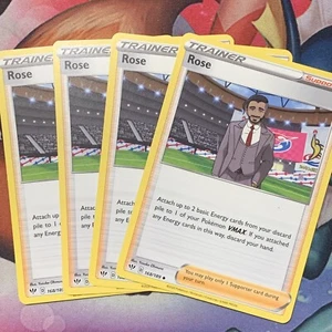 Rose 168/189 Darkness Ablaze NM - Pokémon Card Trainer Playset X4 Supporter - Picture 1 of 1