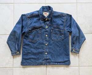 Levi Strauss Boys Size 7 Denim Jean Jacket Vintage - Picture 1 of 6