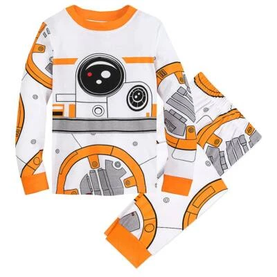 NWT Disney Store Star Wars BB-8 Costume PJ Pals Pajama Set Robot Kids Sz 5,6,7,8 - Image 1 of 3