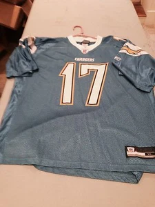 REEBOK- New NFL San Diego Chargers- Philip Rivers Football Jersey- Adult Size XL - Picture 1 of 4