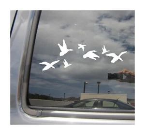 Flying Ducks - Waterfowl Hunting Hunter Car Truck Vinyl Decal Sticker 04237 - Bild 1 von 2
