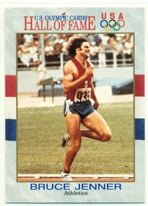 U.S. OLYMPIC CARDS-HALL OF FAME-BRUCE JENNER-ATHLETICS-1991-KARDASIAN-KAITLAN - Picture 1 of 2
