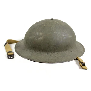 EARLY WW2 US ARMY USMC MARINES M1917A1 HELMET WAKE ISLAND KELLY BATAAN 1917 A1 - Picture 1 of 12