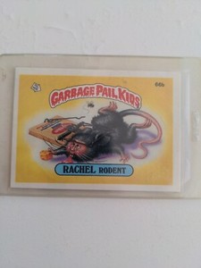 Garbage Pail Kids Series 2: #66b Rachel Rodent (Sharp Corners)