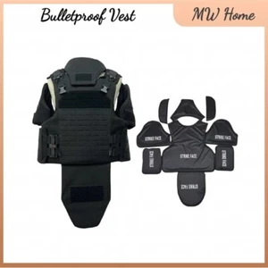 GUJIA Bullet Proof Vest Camouflage Clothing Body Armour Waistcoat Safe Security - Bild 1 von 9