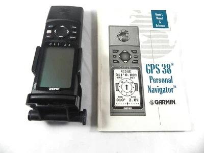 Garmin GPS 38 GPS38 Handheld Hiking Geocaching Personal Navigation Device - Image 1 of 4