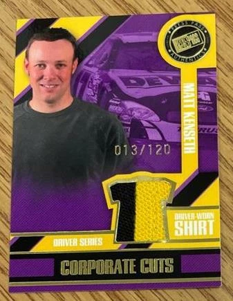 MATT KENSETH - 2005 Press Pass Optima - Corporate Cuts Driver - 013/120 -2 Color - Image 1 of 1