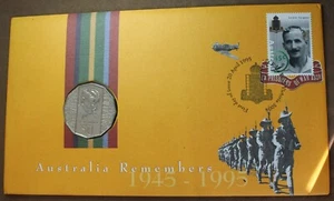 * 1995 WEARY DUNLOP 50 CENT COIN PNC EX PRISONERS OF WAR ASS UNCIRCULATED #YAD66 - Picture 1 of 12