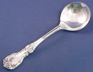 BURGUNDY- REED & BARTON STERLING CREAM SOUP SPOON(S) - Picture 1 of 1