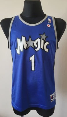 Camiseta de campeón de baloncesto NBA Orlando Magic #1 Hardaway talla XL niños  Foto 1 de 4