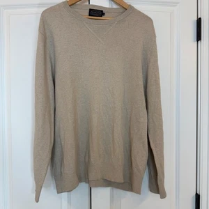 Pendleton Woolen Mills Mens Crew Neck Beige Sweater Size L - Picture 1 of 7