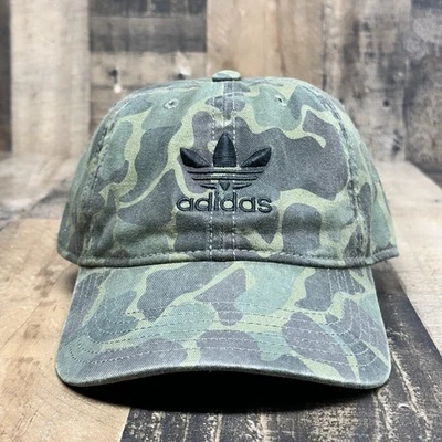 Gorra Adidas Camuflada Ajustable Bordado Logo Gorra Foto 1 de 4