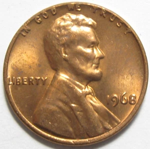 1968 Lincoln Memorial Cent - Uncirculated - #10666-2 - Picture 1 of 2