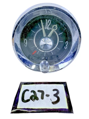 OEM 1961 1962 1963 1964 CADILLAC DEVILLE 60 SPECIAL ELDORADO DASH CLOCK C27-3 - Image 1 of 4