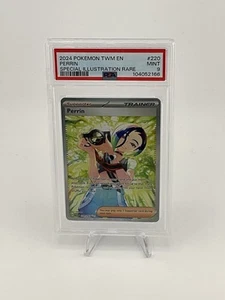Pokemon Perrin Twilight Masquerade Ilustración Especial Raro #220 PSA 9 Como Nuevo - Imagen 1 de 2