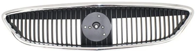 Grille For 2000-2003 Mercury Sable Chrome Shell w/ Black Insert Plastic Foto 1 de 4