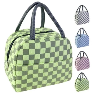 Cute Lunch Bag for Women Men, Aesthetic Lunch Bag Reusable Insulated Lunch To... - Picture 1 of 7