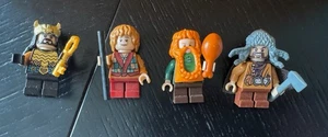 Lego Lord of the Rings & Hobbit Minifigure Lot Lor0106 Lor091 Lor052 Lor051 + - Imagen 1 de 10