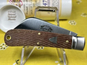 GEC Great Eastern Cutlery #47 Tidioute Harvester 47P123 Natural Textured Micarta - Picture 1 of 17