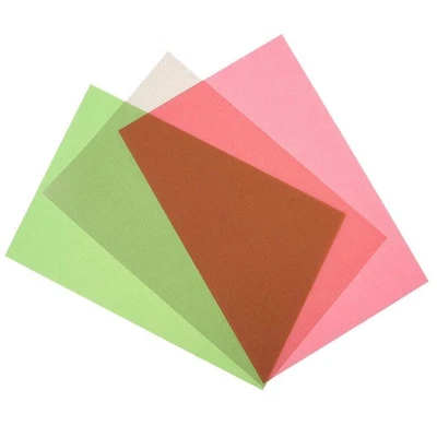 50 Sheets 6'4'' Coloured Translucent Tracing Papers for - image 1 of 4