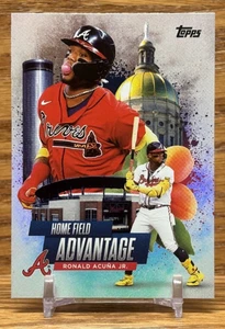 Ronald Acuna JR Home Field Advantage CASE HIT 2025 Topps Atlanta Braves HA-2 - Bild 1 von 2