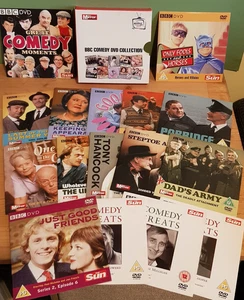Classic Comedy MIRROR / SUN Promo BBC DVD PAL Collection 16 Discs FREE UK P&P - Foto 1 di 2