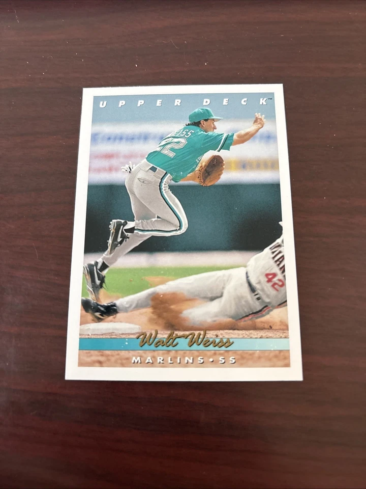 1993 Upper Deck - Walt Weiss #533 Florida Marlins - Image 1 of 1