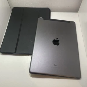 Apple iPad 9th Generation Tablet, 64GB, WiFi + Cellular, Space Grey, A2604 - Picture 1 of 12